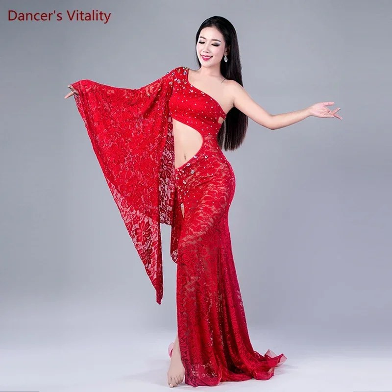 Belly Dance Costume Dress for Women Stones Lace Elegant Dresses Customzied Oriental Dance Clothing Belly Dancig Dress for Girls
Belly Dance Costume Dress for Women Stones Lace Elegant Dresses Customzied Oriental Dance Clothing Belly Dancig Dress for Girls