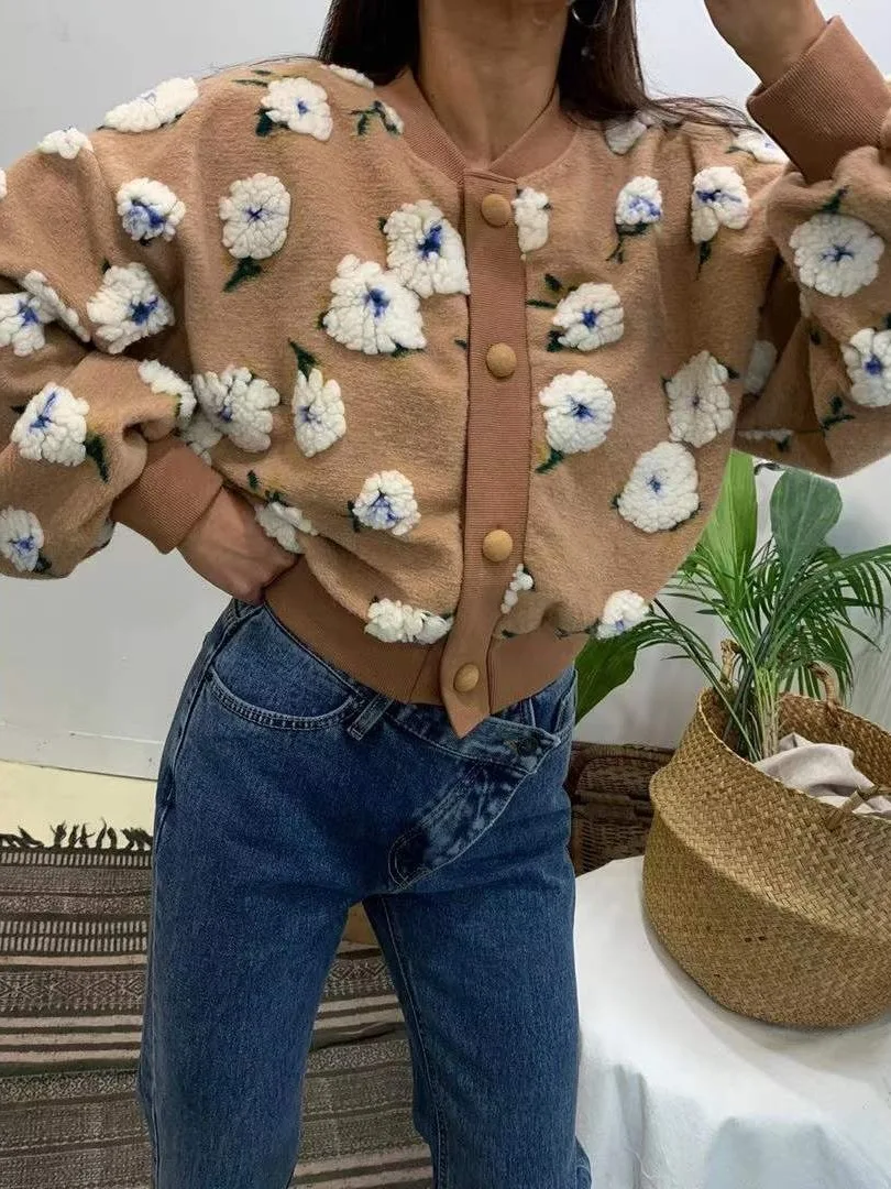 Шикарное свободное женское джето с 3D цветочным дизайном Bubble Sves, теплое, милое, антивозрастное, универсальное, повседневное хлопковое пальто
Шикарное свободное женское джето с 3D цветочным дизайном Bubble Sves, теплое, милое, антивозрастное, универсальное, повседневное хлопковое пальто