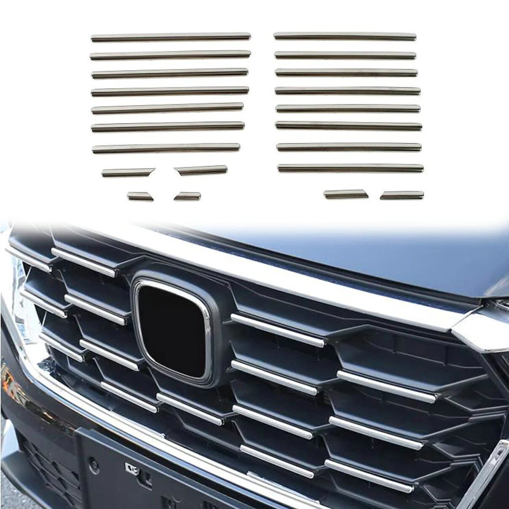 21Pcs Front Car Outside Plastic Front Center Grille Decoration Cover Trims For Honda For CR-V 2023 2024 Brand New
21Pcs Front Car Outside Plastic Front Center Grille Decoration Cover Trims For Honda For CR-V 2023 2024 Brand New