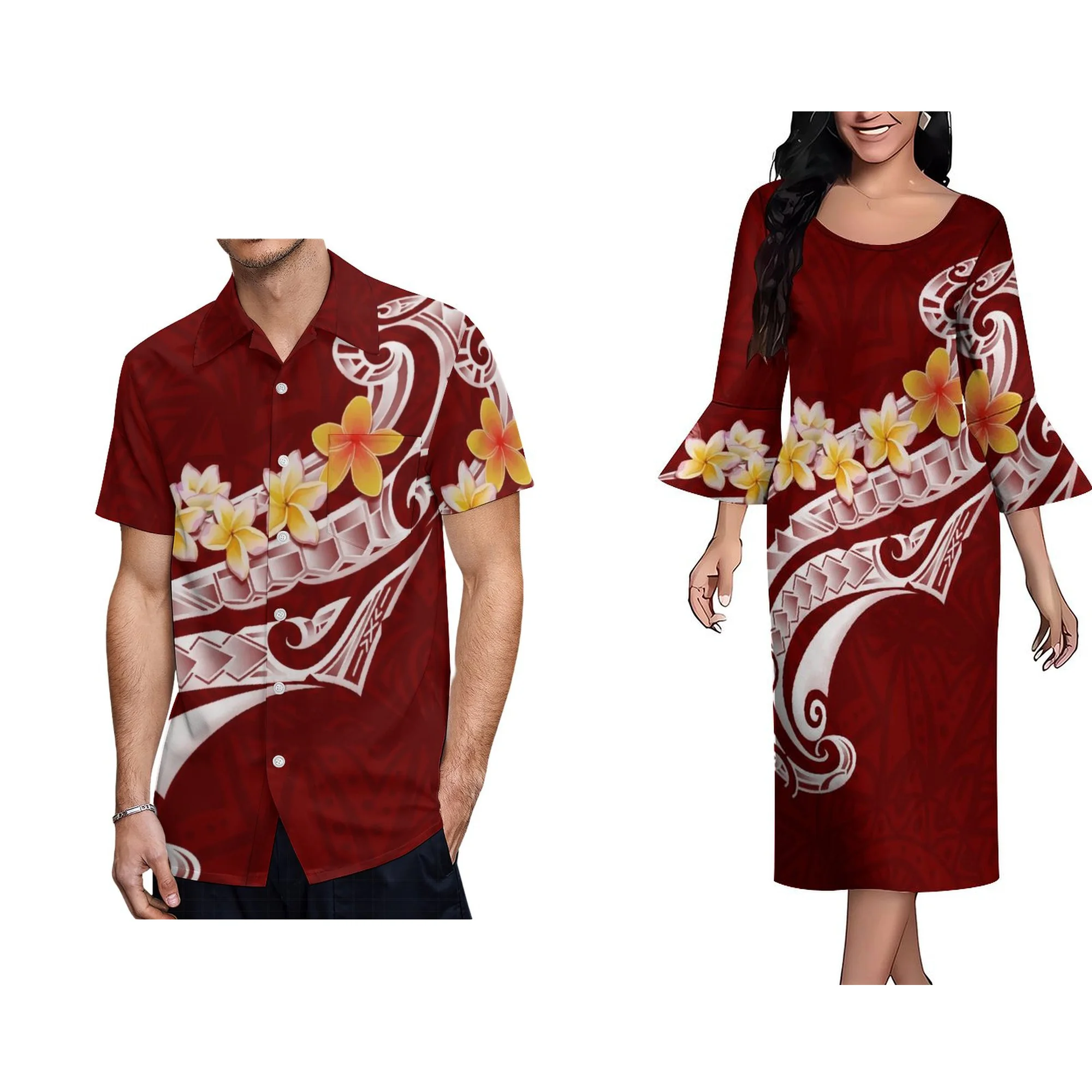 Polynesian Tribal Clothing New Design Bell Three Quarter Sleeve Crew Neck Pencil Dress Stretch Elegant Dress Women
Polynesian Tribal Clothing New Design Bell Three Quarter Sleeve Crew Neck Pencil Dress Stretch Elegant Dress Women