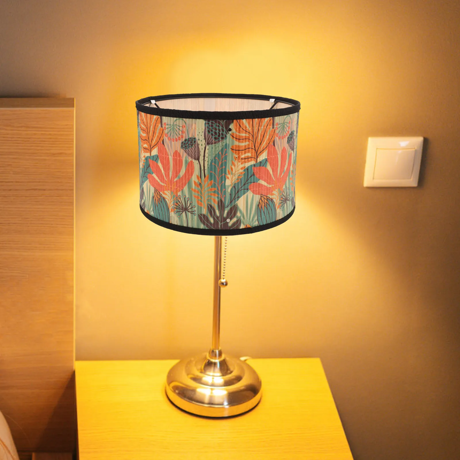 Bamboo Light Shade Hand-woven Lampshade Vintage Decor Cover Daily Use Decorative Shades
Bamboo Light Shade Hand-woven Lampshade Vintage Decor Cover Daily Use Decorative Shades