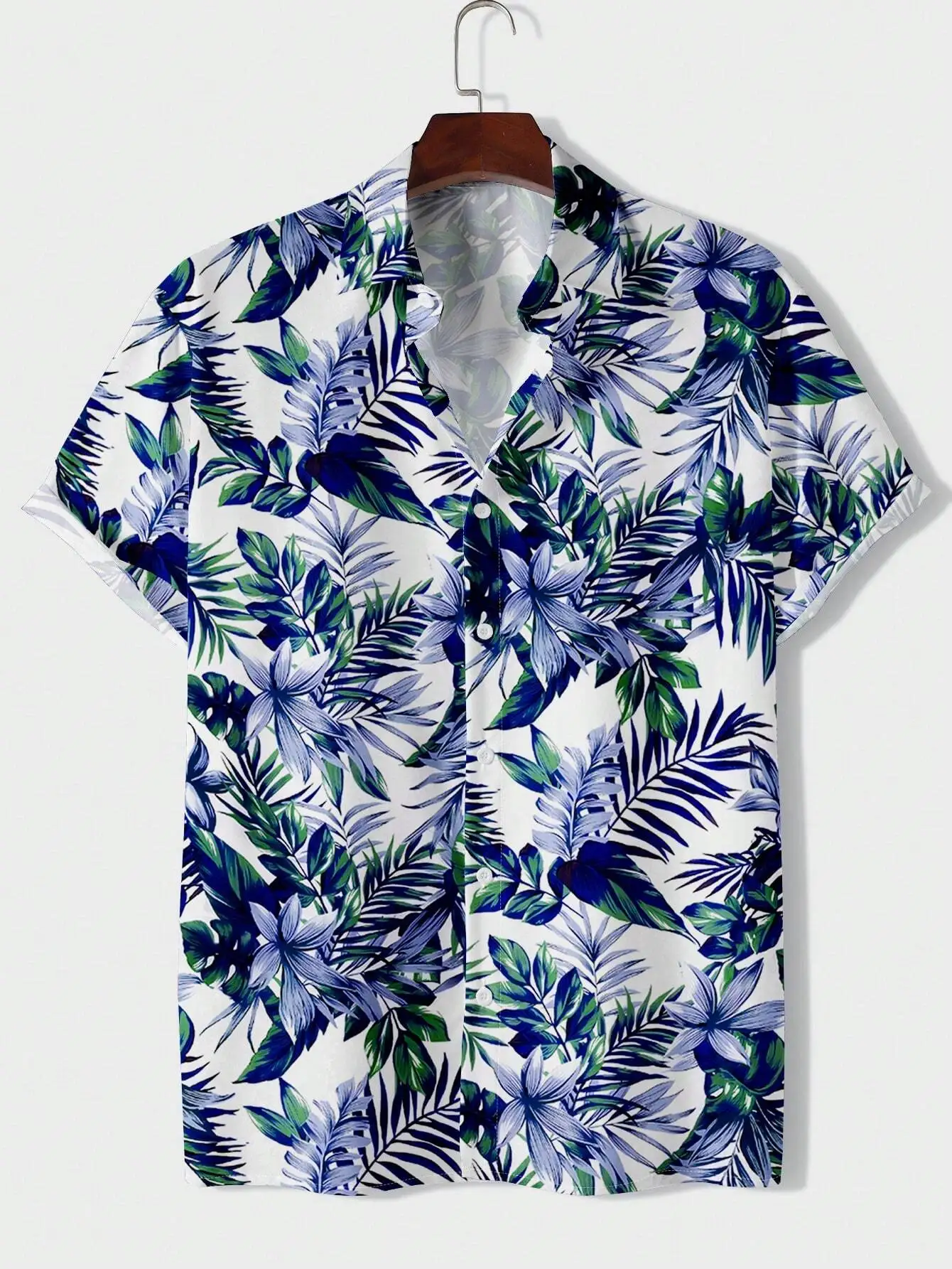 Summer Men Women Fashion Lapel Shirts Botanical Flower Print Design Casual Short Sleeve Button Up Shirts Lapel Tops
Summer Men Women Fashion Lapel Shirts Botanical Flower Print Design Casual Short Sleeve Button Up Shirts Lapel Tops