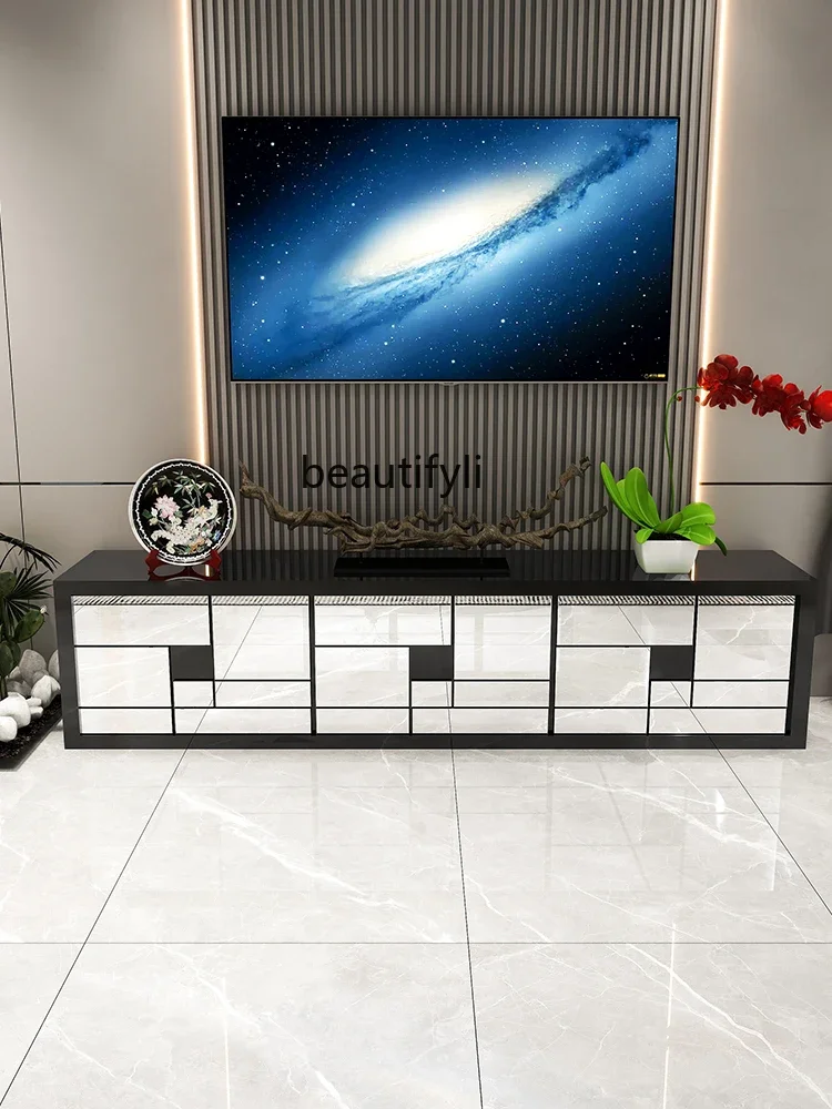 Yh Light Luxury Mirror TV Cabinet Simple Modern Living Room Small Apartment Background Wall Film and Television Cabinet Bedroom
Yh Light Luxury Mirror TV Cabinet Simple Modern Living Room Small Apartment Background Wall Film and Television Cabinet Bedroom
