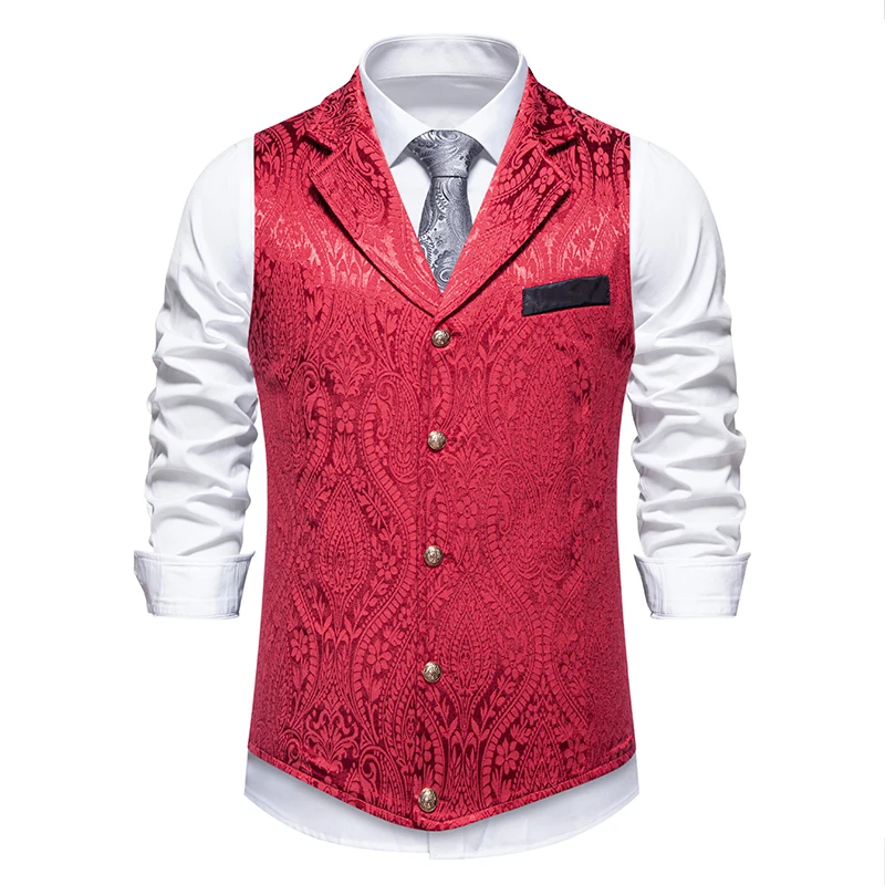 Blue Jacquard Fabric Men's Sleeveless Vest Coat,Wedding/Party/Stage Performance Dress Vests,Green Red Pink Black White Waistcoat
Blue Jacquard Fabric Men's Sleeveless Vest Coat,Wedding/Party/Stage Performance Dress Vests,Green Red Pink Black White Waistcoat