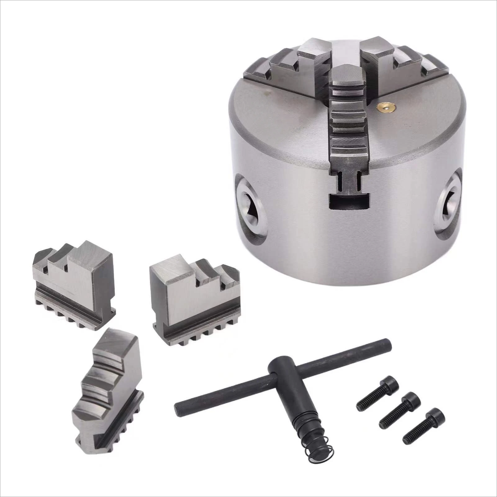 K11 80 three-jaw self-centering chuck three-jaw chuck positive jaw anti-jaw chuck
K11 80 three-jaw self-centering chuck three-jaw chuck positive jaw anti-jaw chuck