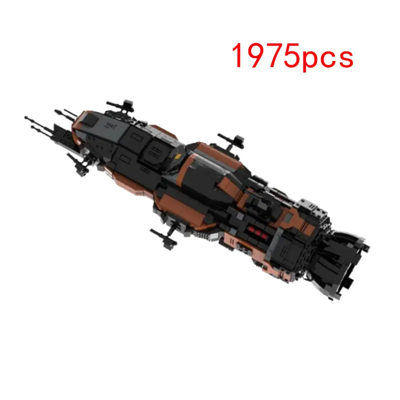 Spot MOC-95879 1975pcs small particle assembly building blocks to assemble and build spaceship toy model ornaments
Spot MOC-95879 1975pcs small particle assembly building blocks to assemble and build spaceship toy model ornaments