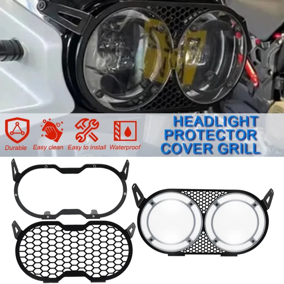 2023 2022 Desert-X Headlight Protection Grille Headlight Protector Cover FOR Ducati DesertX Desert X 2022-2023 Headlight Guard
2023 2022 Desert-X Headlight Protection Grille Headlight Protector Cover FOR Ducati DesertX Desert X 2022-2023 Headlight Guard