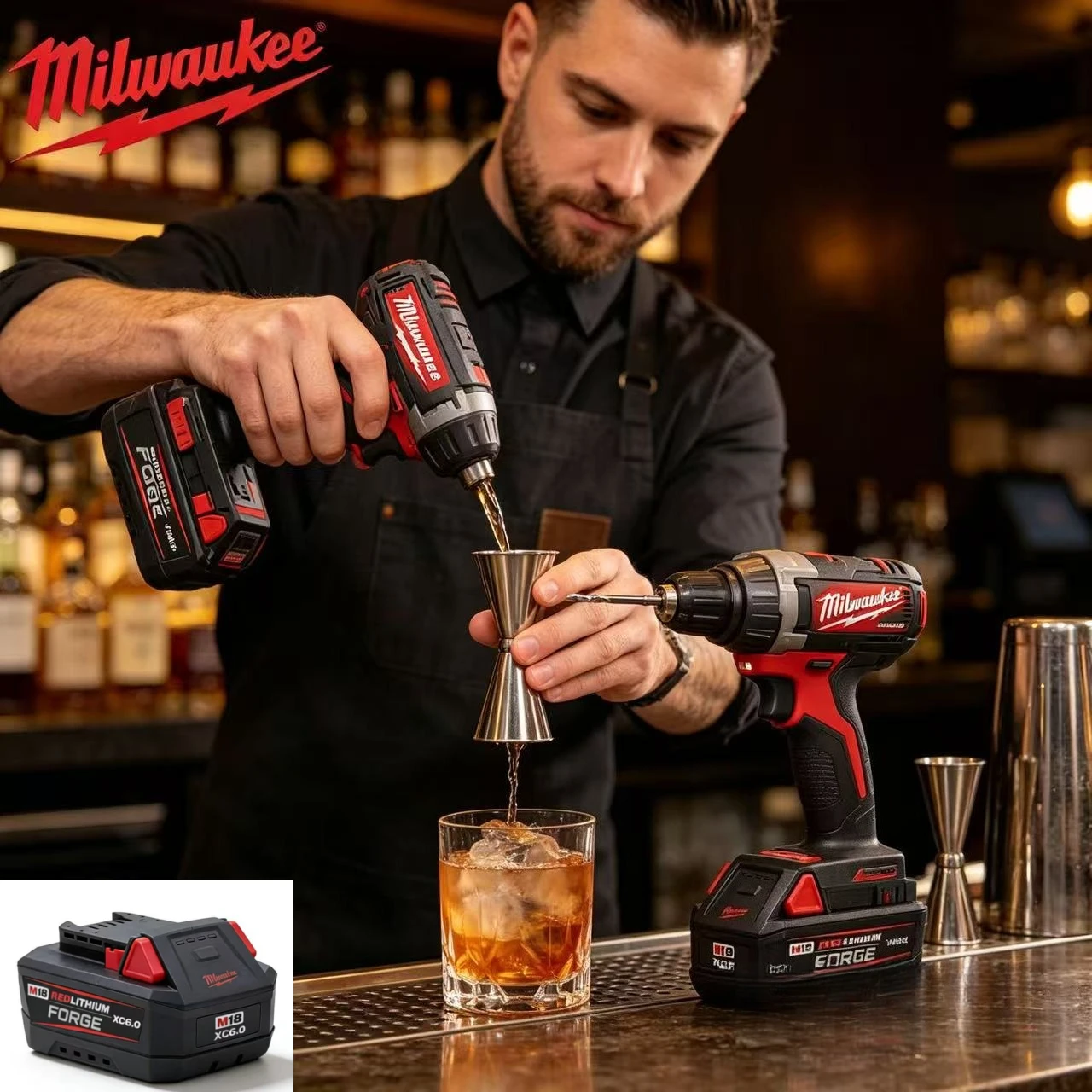 Forged Structure 18V Battery For Milwaukee M18 6.0Ah Replacement Battery 48-11-1845 48-11-1860 Long Cycle Life For Power Tools
Forged Structure 18V Battery For Milwaukee M18 6.0Ah Replacement Battery 48-11-1845 48-11-1860 Long Cycle Life For Power Tools