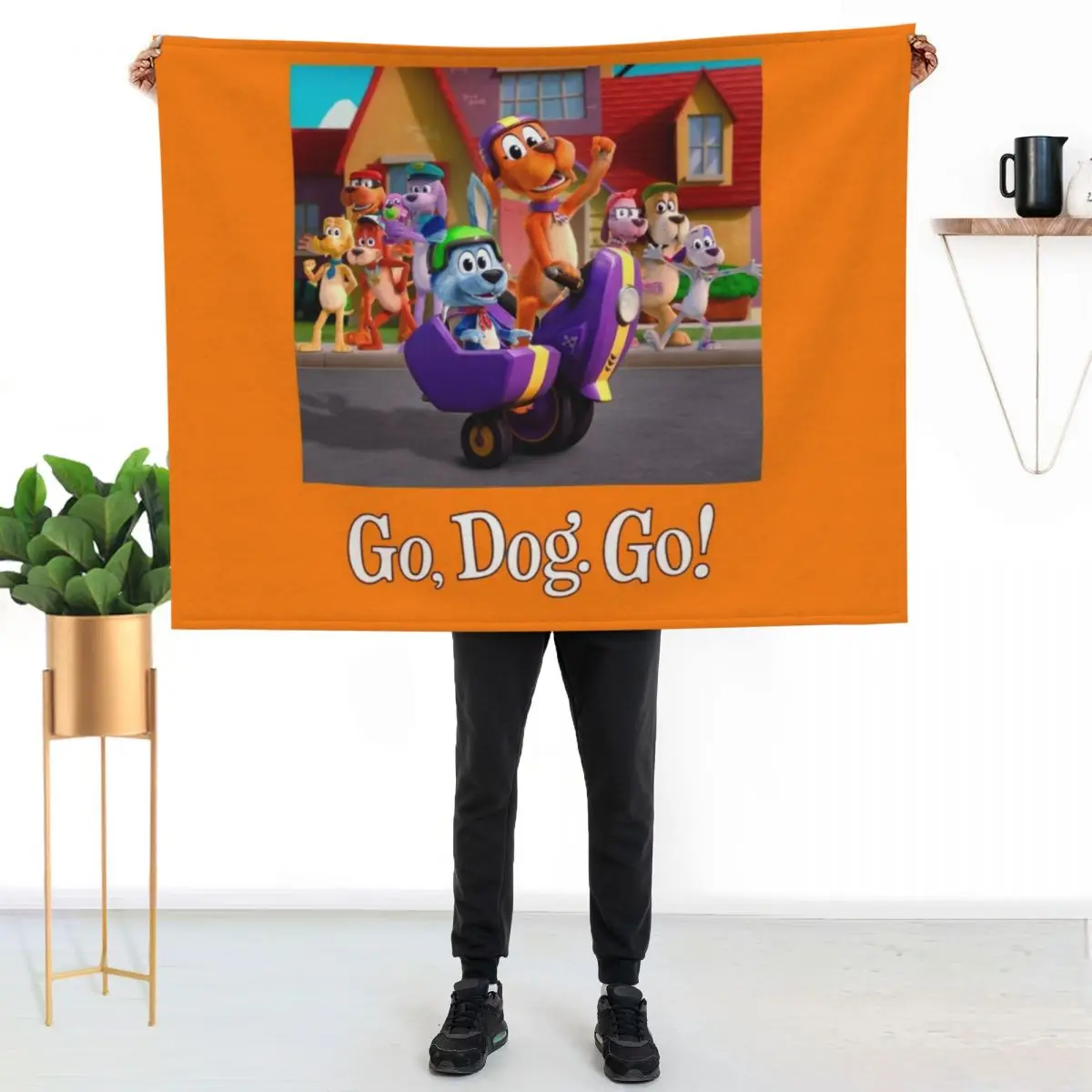 Go, Dog. Go! Throw Blanket Elegant Warm Throw Blanket for Hotel Home
Go, Dog. Go! Throw Blanket Elegant Warm Throw Blanket for Hotel Home