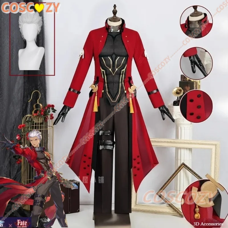 Anime Honkai Star Rail X Fate Stay Night EMIYA Archer Cosplay Costume Wig Top+Pant+Apron Halloween Adult Costumes for Women Men
Anime Honkai Star Rail X Fate Stay Night EMIYA Archer Cosplay Costume Wig Top+Pant+Apron Halloween Adult Costumes for Women Men