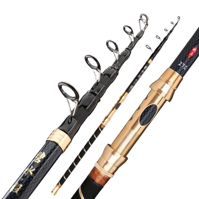 2.4M 2.7M 3.6M Superhard Telescopic Carp Spinning Fishing Rods Ultra-Light Long Shot Sea Pole Long-Range Quality Throwing Rod
2.4M 2.7M 3.6M Superhard Telescopic Carp Spinning Fishing Rods Ultra-Light Long Shot Sea Pole Long-Range Quality Throwing Rod