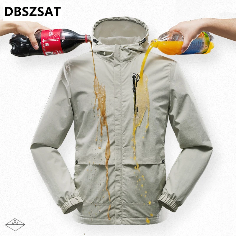 Spring Autumn Waterproof Jacket Men Hooded Anti-fouling Windproof Jacket Coat Outdoor Hiking Military Men Clothing Plus Size 5XL
Spring Autumn Waterproof Jacket Men Hooded Anti-fouling Windproof Jacket Coat Outdoor Hiking Military Men Clothing Plus Size 5XL