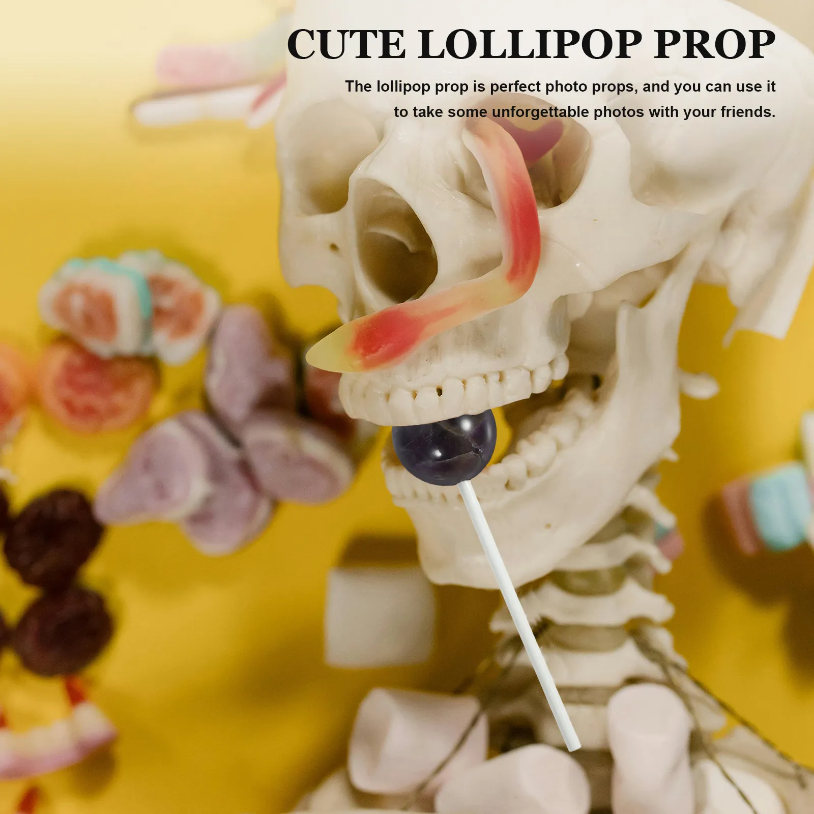 Decorative Lollipop Prop Realistic Simulation Candy Ornament for Birthday Christmas Carnival Photo Booth Home Store
Decorative Lollipop Prop Realistic Simulation Candy Ornament for Birthday Christmas Carnival Photo Booth Home Store