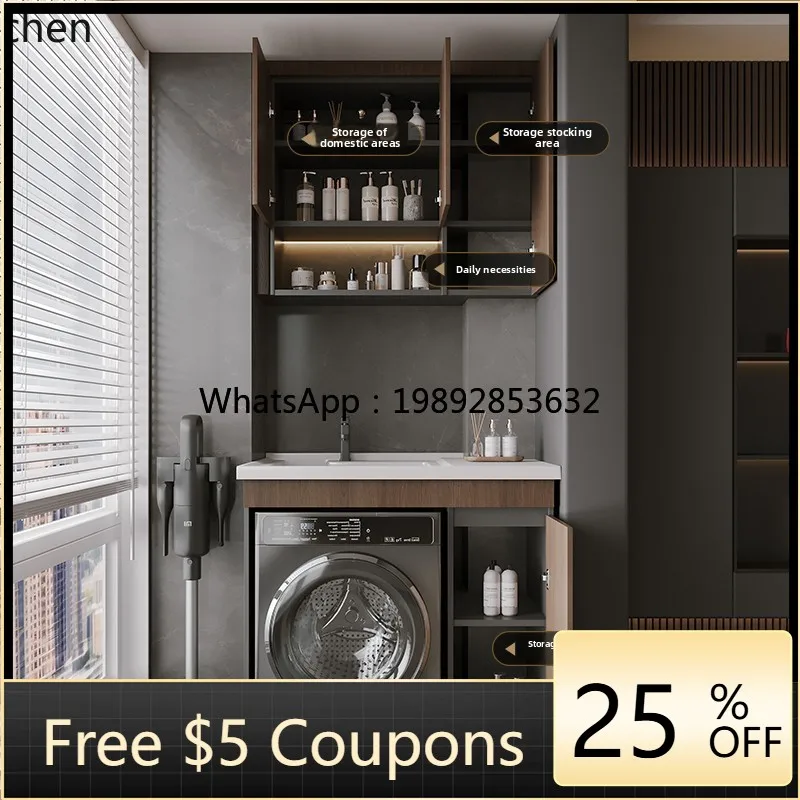 ii small apartment balcony cabinet washing machine cabinet laundry pool basin integrated combination with rubbing board
ii small apartment balcony cabinet washing machine cabinet laundry pool basin integrated combination with rubbing board