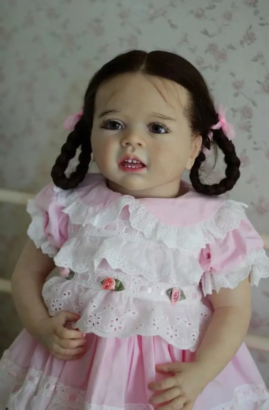 SINO-BB Art Doll Collection 70cm Reborn Baby Doll Wini With Hand-Rooted Hair Real Reborn High Quality Painting Dolls For Girl
SINO-BB Art Doll Collection 70cm Reborn Baby Doll Wini With Hand-Rooted Hair Real Reborn High Quality Painting Dolls For Girl