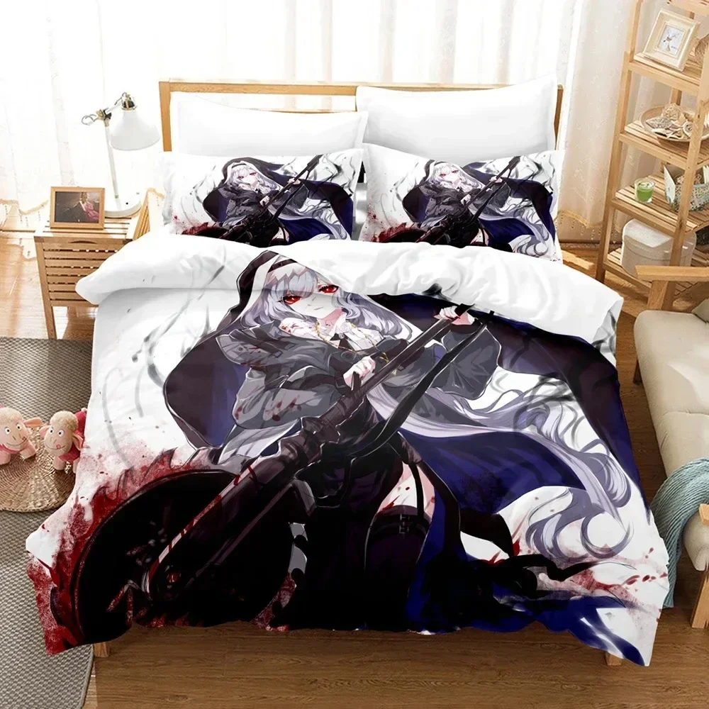 Anime Game Arknights Printed Bed Set Duvet Cover Pillowcase Bedding Set Bed Linen Sheet Quilt Cover Full Queen King Size
Anime Game Arknights Printed Bed Set Duvet Cover Pillowcase Bedding Set Bed Linen Sheet Quilt Cover Full Queen King Size