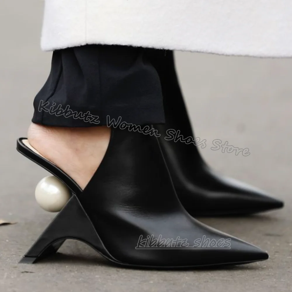 Pearls Heels Pumps Ankle Boots Belt Buckle Pointed Toe Leather Solid Color Luxury Fashion Elegant Concise Sexy Party Shoes New
Pearls Heels Pumps Ankle Boots Belt Buckle Pointed Toe Leather Solid Color Luxury Fashion Elegant Concise Sexy Party Shoes New
