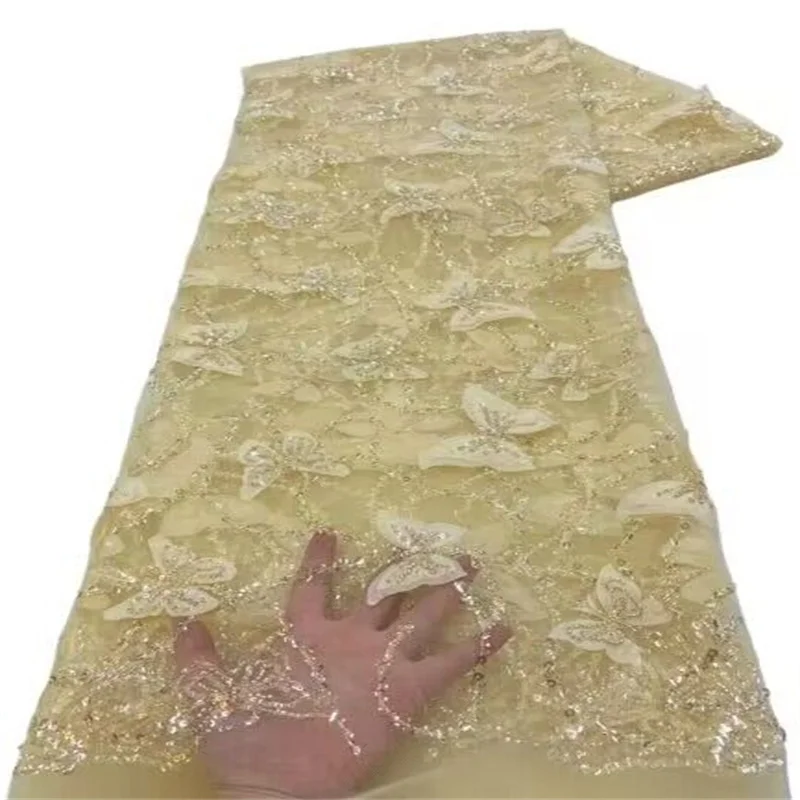 Heavy Yellow Sequins Lace Fabric With Bead Sequins For Bridal Dress Luxury Evening Dress FrenchRF135 Lace 5 yards
Heavy Yellow Sequins Lace Fabric With Bead Sequins For Bridal Dress Luxury Evening Dress FrenchRF135 Lace 5 yards