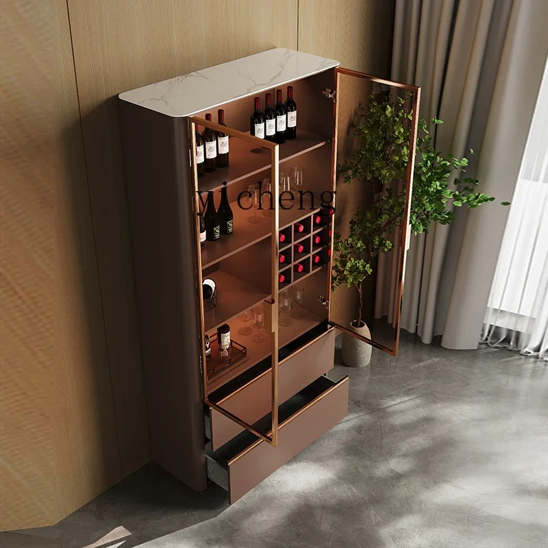 TQH light luxury wine cabinet simple modern household wall high-end display cabinet small apartment glass cabinet integrated
TQH light luxury wine cabinet simple modern household wall high-end display cabinet small apartment glass cabinet integrated