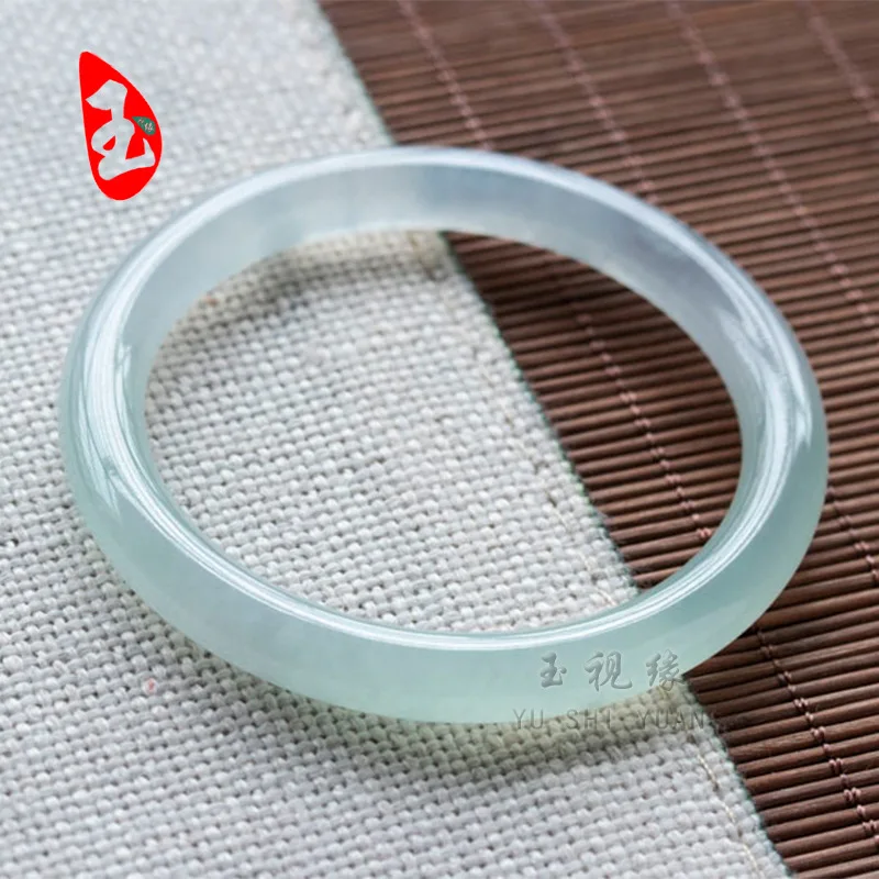Jingdang Female Girl Ice-like Fine Blype round Bracelet Jade Bracelets
Jingdang Female Girl Ice-like Fine Blype round Bracelet Jade Bracelets