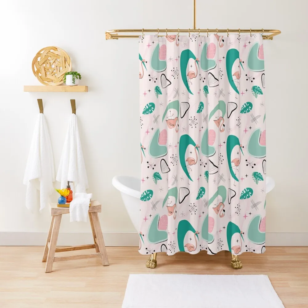 Atomic 50s Flamingo Shower Curtain For Shower Bathroom Set Set Bathroom Sets Bathroom Curtain 
Atomic 50s Flamingo Shower Curtain For Shower Bathroom Set Set Bathroom Sets Bathroom Curtain