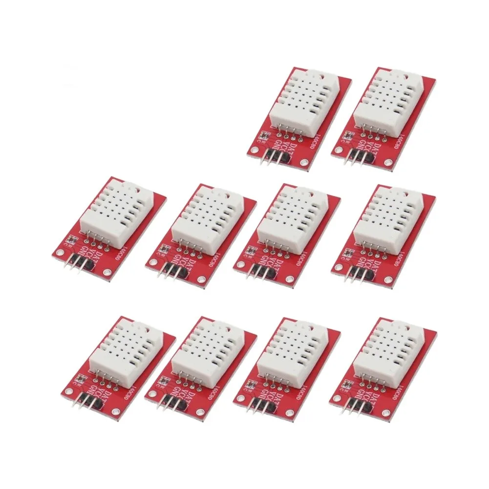 10PCS Capacitive Temperature Humidity Sensor M*odule Single Bus Low P*ower Long Transmission DIY Electronic Monitor M*odule