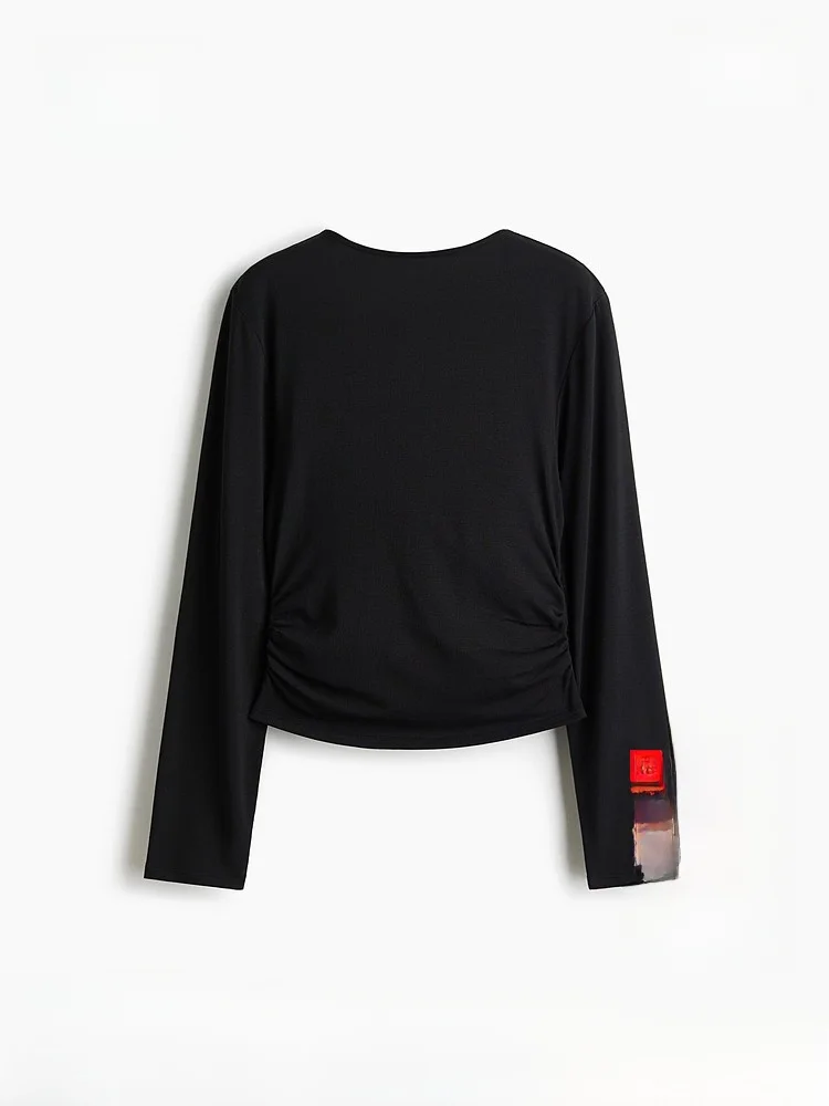 H&M Women's T-irt Spring 2026 Bal Design Sweat Cloth Inner Trendy Base irt Simple Sle Universal Fit Polyester Spandex
H&M Women's T-irt Spring 2026 Bal Design Sweat Cloth Inner Trendy Base irt Simple Sle Universal Fit Polyester Spandex