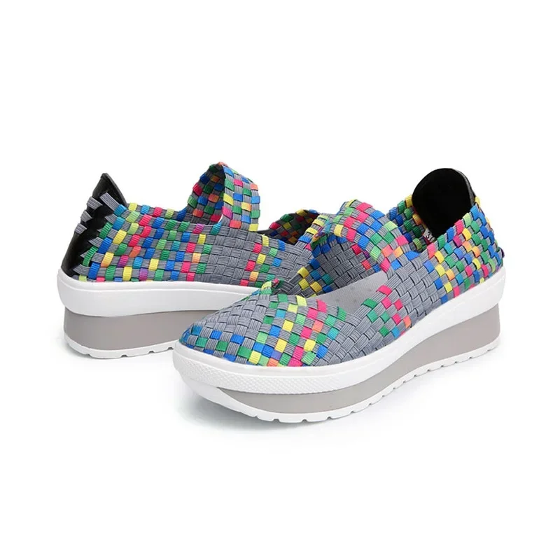 Women Sneakers Breathable Walking Shoes Ladies Woven Shoe Slip On Flats Loafers Shoes Female Gym Outdoor Casual Shoes
Women Sneakers Breathable Walking Shoes Ladies Woven Shoe Slip On Flats Loafers Shoes Female Gym Outdoor Casual Shoes