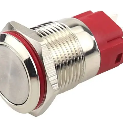 Металлический кнопочный переключатель 16 мм, самоблокирующийся сброс, старт-стоп, круглая высокая/плоская головка, нормально открытый/нормально закрытый переключатель
Металлический кнопочный переключатель 16 мм, самоблокирующийся сброс, старт-стоп, круглая высокая/плоская головка, нормально открытый/нормально закрытый переключатель