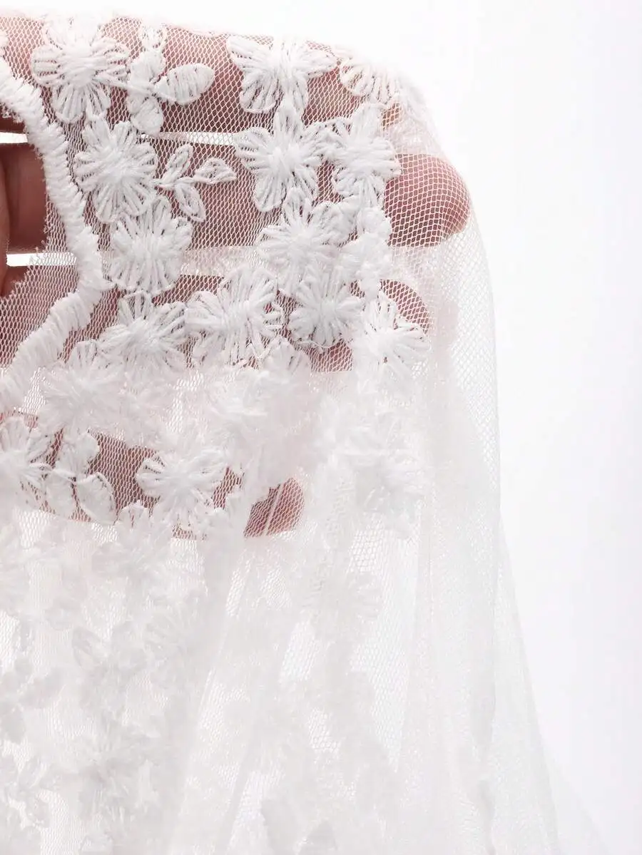 Womens Floral Lace Sheer Long Robe For Summer Wedding Vacation
Womens Floral Lace Sheer Long Robe For Summer Wedding Vacation