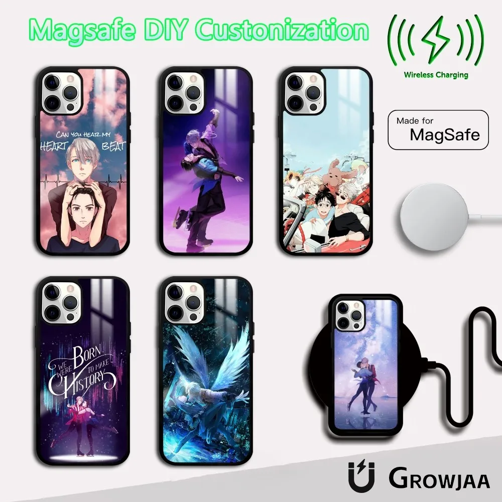 Y-Yuri!!! On Ice Anime Phone Case For iPhone 16 15 14 13 12 11 Pro Max Plus Mini Magsafe Mirror Wireless Magnetic Cover
Y-Yuri!!! On Ice Anime Phone Case For iPhone 16 15 14 13 12 11 Pro Max Plus Mini Magsafe Mirror Wireless Magnetic Cover