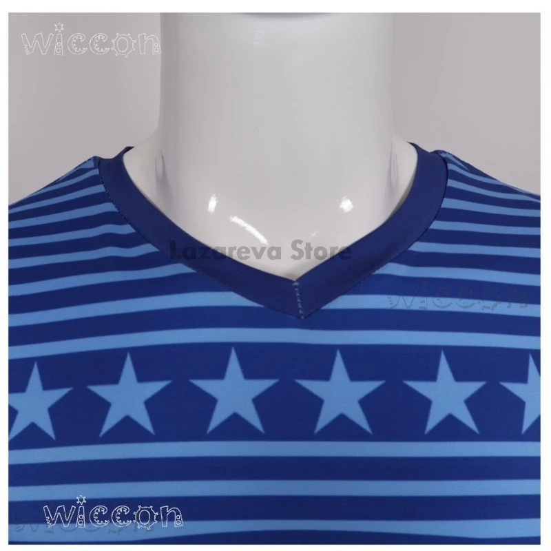 2026 Mascots Soccer Uniform Set - Red Maple/Green Zayu/Blue Top + Shorts, Unisex Clothing for America Mexico Canada cosplay f
2026 Mascots Soccer Uniform Set - Red Maple/Green Zayu/Blue Top + Shorts, Unisex Clothing for America Mexico Canada cosplay f