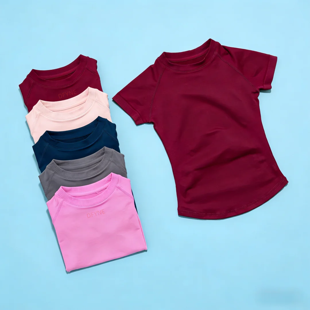 2-piece latest impact sportswear: short-sleeve seamless yoga top, fitness set, women's sports running shorts, workout clothes
2-piece latest impact sportswear: short-sleeve seamless yoga top, fitness set, women's sports running shorts, workout clothes