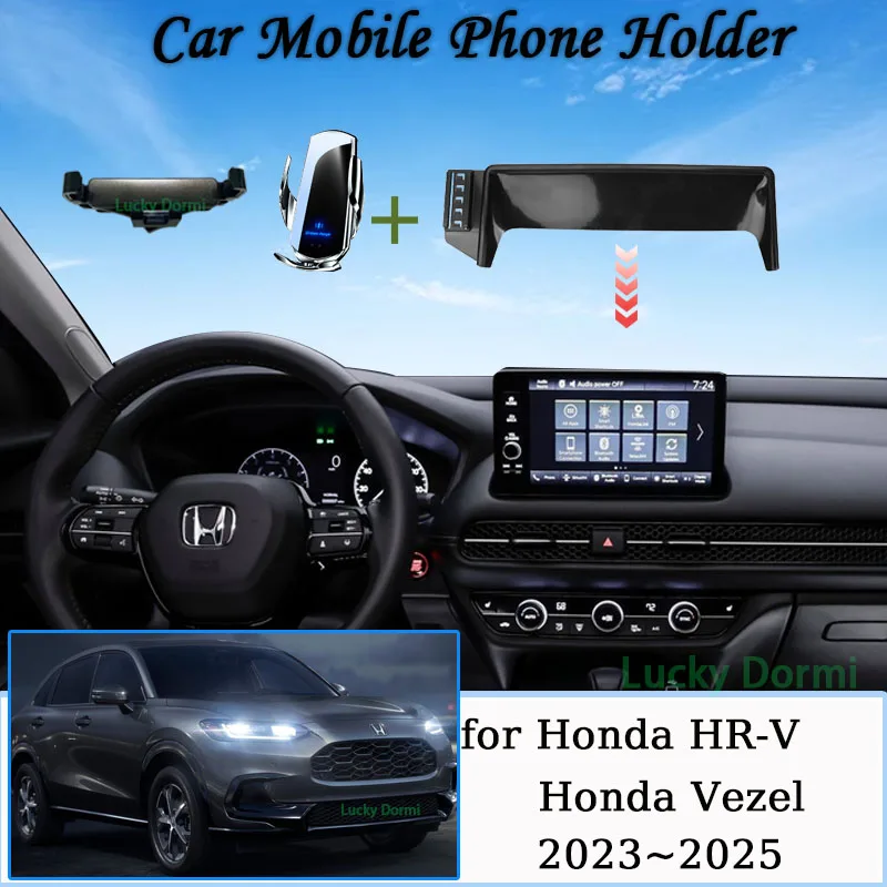 Car Phone Holder For Honda HR-V Honda Vezel 2023~2025 GPS Navigation Screen Bracket Wireless Charger Stand Base Auto Accessories
Car Phone Holder For Honda HR-V Honda Vezel 2023~2025 GPS Navigation Screen Bracket Wireless Charger Stand Base Auto Accessories