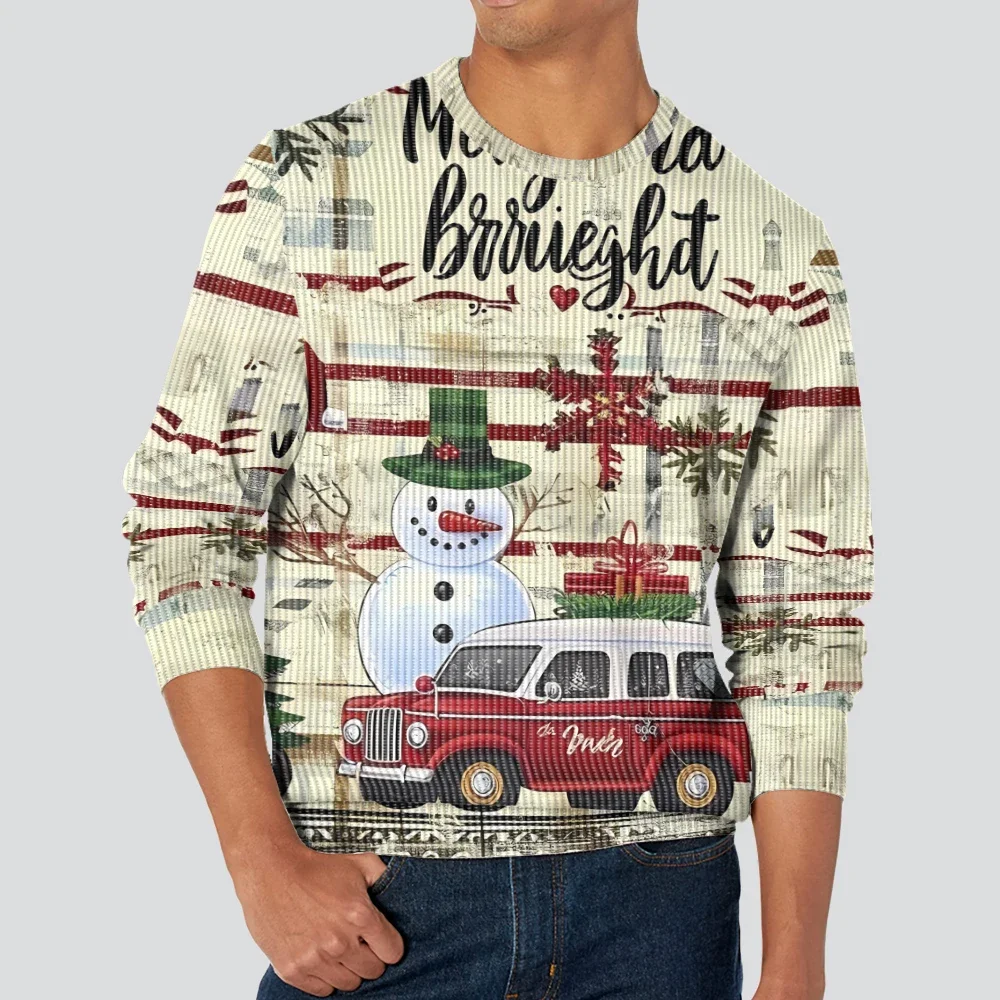 Christmas Snowman Gift Car Sweatshirt Funny Kawaii Santa Claus Print Couple Oversized Loose Hoodie Punk Classic Men's Pullovers
Christmas Snowman Gift Car Sweatshirt Funny Kawaii Santa Claus Print Couple Oversized Loose Hoodie Punk Classic Men's Pullovers