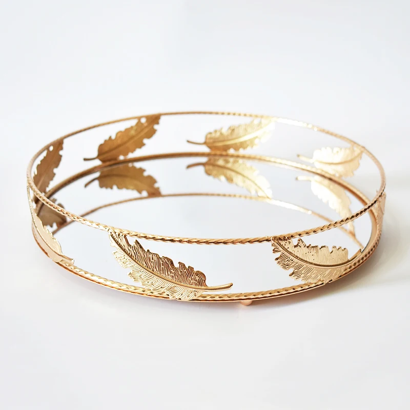 Elegant Leaf style Tray Minimalist Desktop Cosmetics Jewelry Storage Tray Wedding Cupcake Christmas Home Decorative Trays
Elegant Leaf style Tray Minimalist Desktop Cosmetics Jewelry Storage Tray Wedding Cupcake Christmas Home Decorative Trays