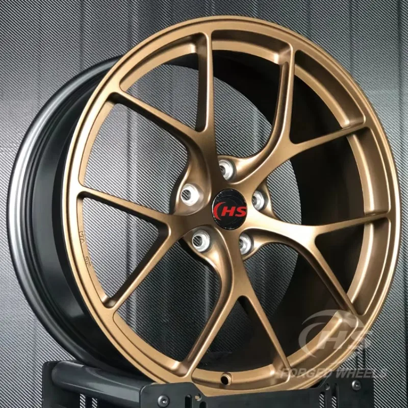 1-Piece Five-Spoke Forged Wheels Rims 17-22" 5x112 5x120 5x114.3 5x108 for Mercedes BMW Audi Corolla Porsche
1-Piece Five-Spoke Forged Wheels Rims 17-22" 5x112 5x120 5x114.3 5x108 for Mercedes BMW Audi Corolla Porsche