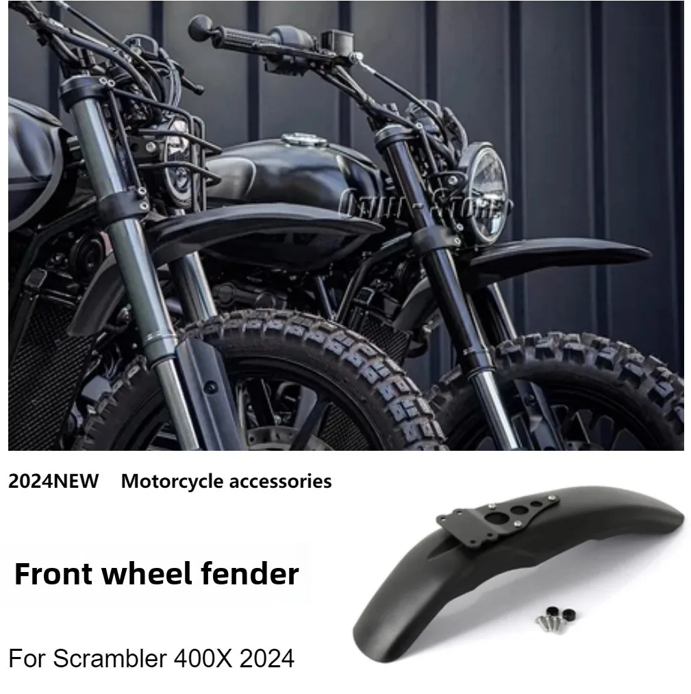 Triumph Scrambler 400X 2024, переднее носовое крыло, аксессуары для модернизации мотоцикла для трансграничного использования
Triumph Scrambler 400X 2024, переднее носовое крыло, аксессуары для модернизации мотоцикла для трансграничного использования