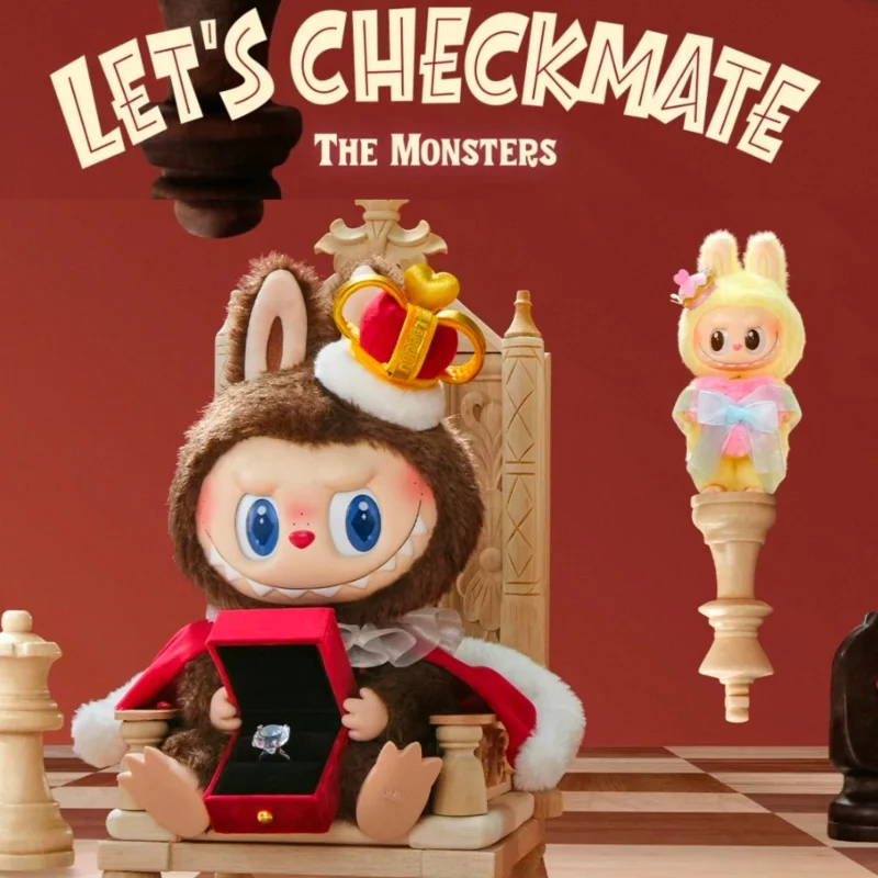 Genuine The Monsters Labubu V3 Let‘S Checkmate Series Vinyl Face Doll Figure Queen Keychain Pendant Valentine'S Day Couple Gifts
Genuine The Monsters Labubu V3 Let‘S Checkmate Series Vinyl Face Doll Figure Queen Keychain Pendant Valentine'S Day Couple Gifts