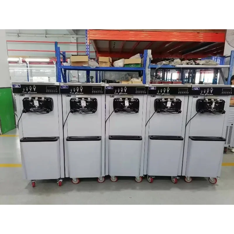 【Factory】3 Flavors Gelato Making Machine Free Standing 220V 110V Commercial Soft Ice Cream Machine For Export
【Factory】3 Flavors Gelato Making Machine Free Standing 220V 110V Commercial Soft Ice Cream Machine For Export
