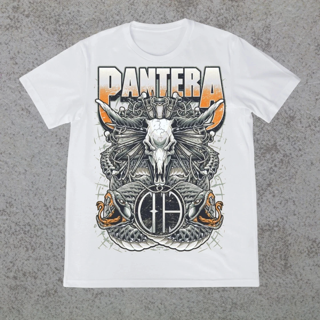 Рубашка с группой Pantera Cowboys From Hell, металлическая футболка унисекс, футболка американской группы певицы, мужская уличная футболка в стиле хип-хоп с короткими рукавами для женщин
Рубашка с группой Pantera Cowboys From Hell, металлическая футболка унисекс, футболка американской группы певицы, мужская уличная футболка в стиле хип-хоп с короткими рукавами для женщин