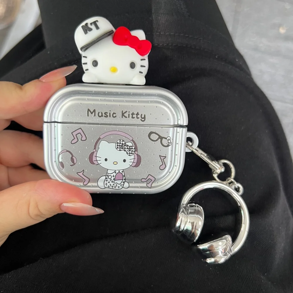 Cartoon Hello Kitty Earphone Case for AirPods 3 2 1 Pro2 Airpods Pro3 Wireless Bluetooth Headset Protective Cover Accessories
Cartoon Hello Kitty Earphone Case for AirPods 3 2 1 Pro2 Airpods Pro3 Wireless Bluetooth Headset Protective Cover Accessories