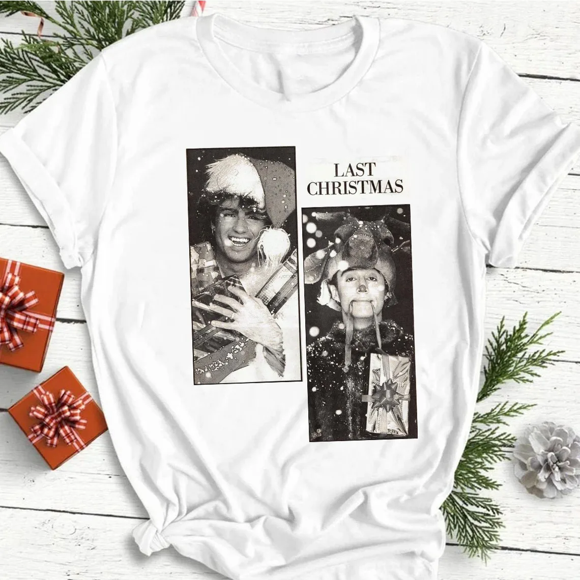 Редкий последний рождественский подарок Wham, рождественская белая рубашка, унисекс всех размеров NG2775
Редкий последний рождественский подарок Wham, рождественская белая рубашка, унисекс всех размеров NG2775