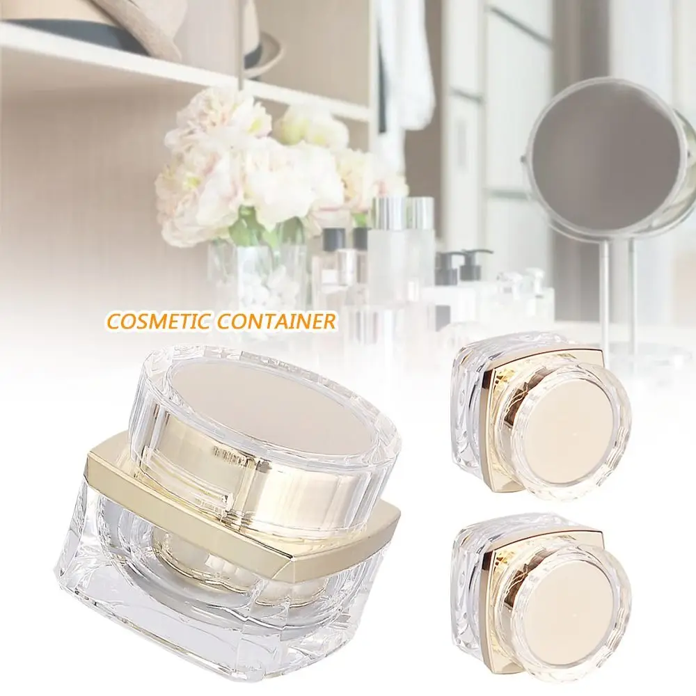 5g 10g 20g 30g 50g Thickened Transparent Empty Makeup Jar Square Portable Face Cream Bottle Refillable Eye Cream Packaging Jar
5g 10g 20g 30g 50g Thickened Transparent Empty Makeup Jar Square Portable Face Cream Bottle Refillable Eye Cream Packaging Jar