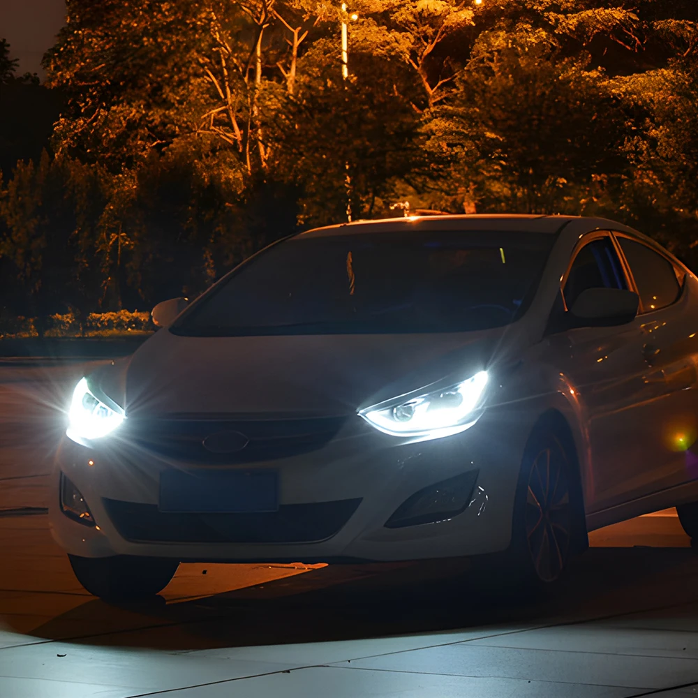 Фары для Hyundai Elantra V 2012-2016, дизайн с бифокальной линзой, светодиодные, передние, в сборе, аксессуары для тюнинга
Фары для Hyundai Elantra V 2012-2016, дизайн с бифокальной линзой, светодиодные, передние, в сборе, аксессуары для тюнинга