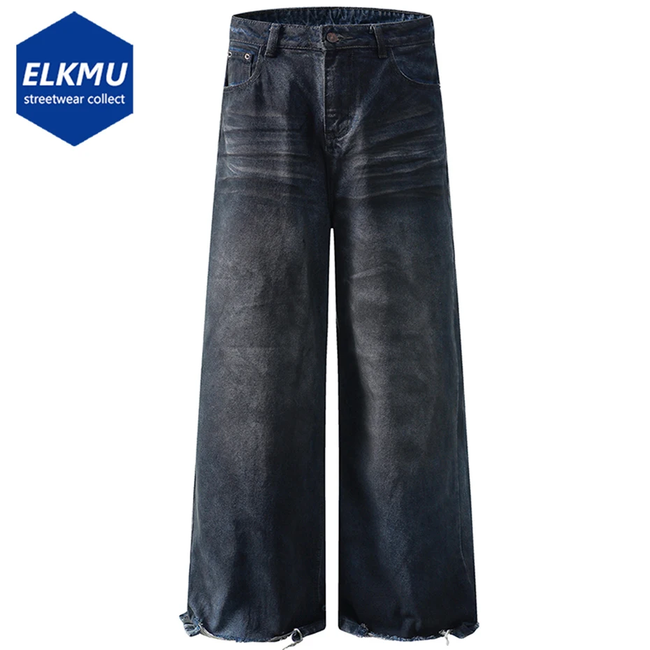 Men Vintage Ripped Jeans Hi Street Baggy Jeans Streetwear Harajuku Hip Hop Jeans Trousers Loose Blue Denim Pants Male
Men Vintage Ripped Jeans Hi Street Baggy Jeans Streetwear Harajuku Hip Hop Jeans Trousers Loose Blue Denim Pants Male