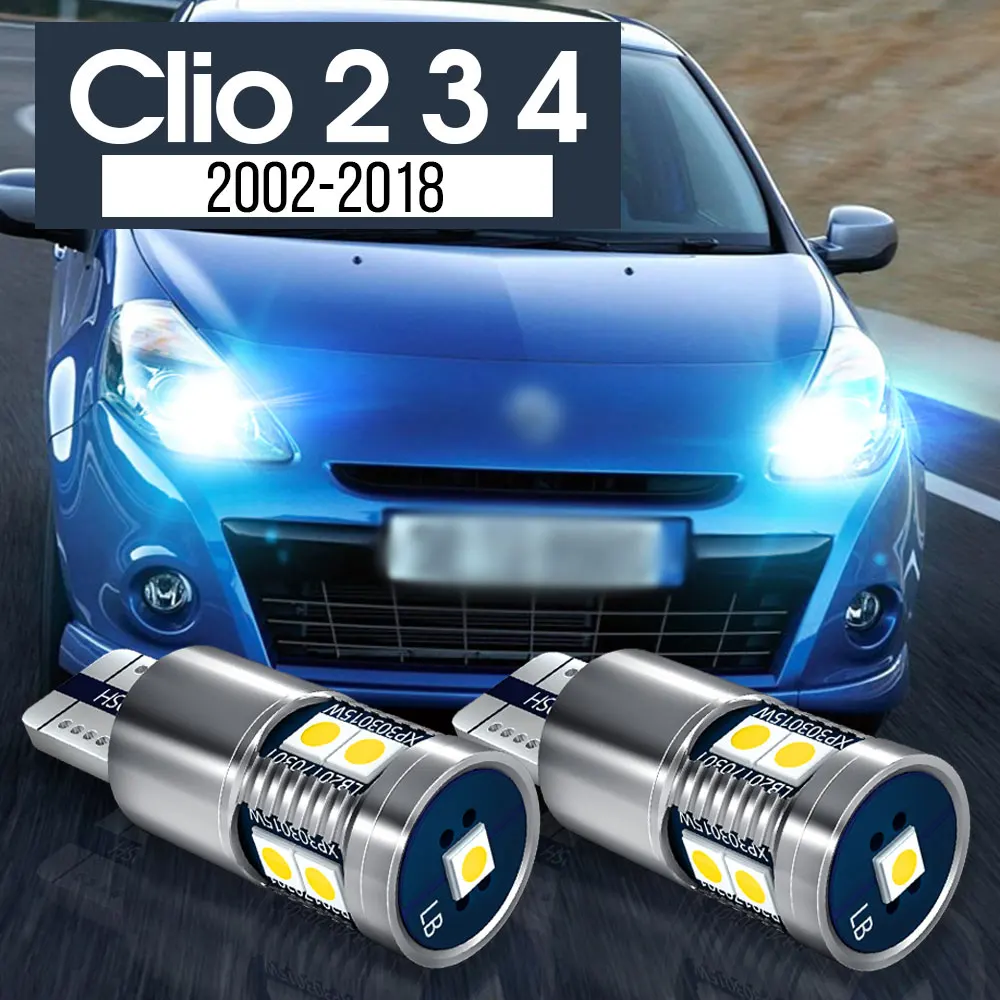 2x LED Parking Light Clearance Lamp Accessories Canbus For Renault Clio 2 3 4 2002-2018 2009 2010 2011 2012 2013 2014 2015 2016
2x LED Parking Light Clearance Lamp Accessories Canbus For Renault Clio 2 3 4 2002-2018 2009 2010 2011 2012 2013 2014 2015 2016