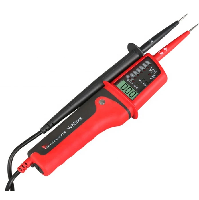 UT15C Waterproof Digital Voltage Meter 24V~690V AC/DC LCD Display Auto Range Phase Rotation Voltage Tester
UT15C Waterproof Digital Voltage Meter 24V~690V AC/DC LCD Display Auto Range Phase Rotation Voltage Tester