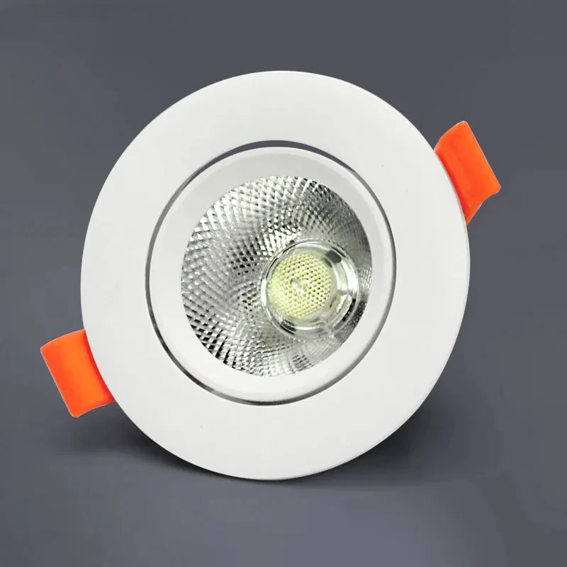 Dimmable AC85V-265V 5W 7W 9W 12W 15W18W LED Downlights Epistar Chip COB Recessed Ceiling Lamps Spot Lights For Home Illumination
Dimmable AC85V-265V 5W 7W 9W 12W 15W18W LED Downlights Epistar Chip COB Recessed Ceiling Lamps Spot Lights For Home Illumination