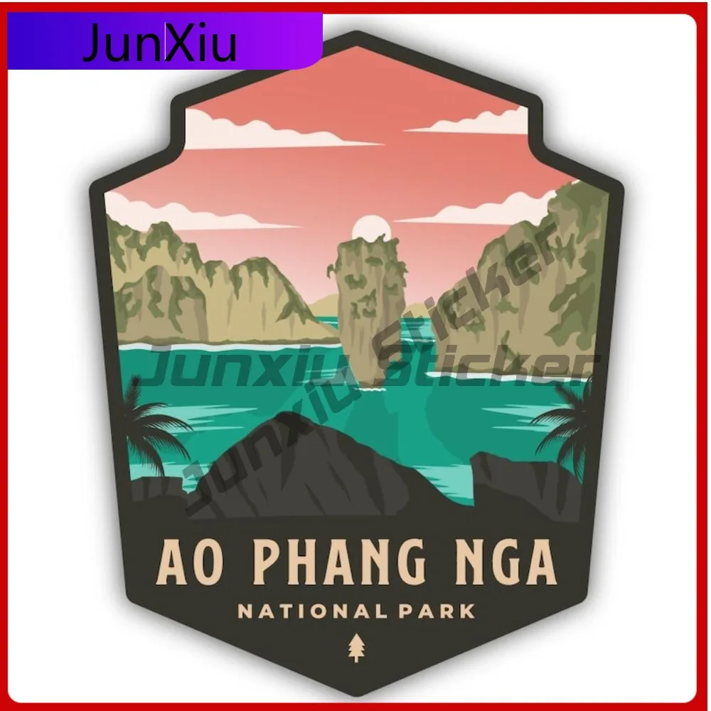 Ao Phang Nga National Park Vinyl Sticker Emblem Shaped America Travel Decal Cover Scratches Decorative Decals Suv Window Sunshad
Ao Phang Nga National Park Vinyl Sticker Emblem Shaped America Travel Decal Cover Scratches Decorative Decals Suv Window Sunshad